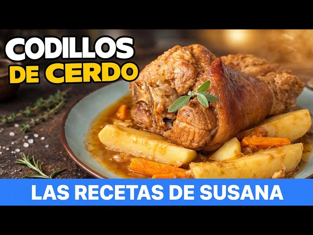 THIS IS GOLD! 🥇 Pork knuckles so tender they can be cut with a spoon. @lasrecetasdesusana