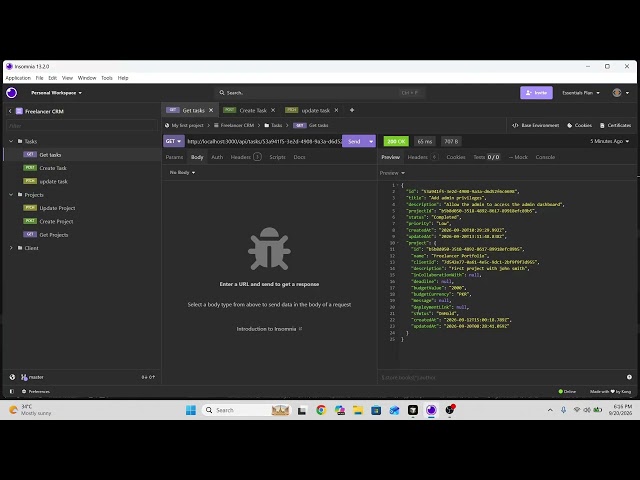 Tasks Added to my projects |Marwan Coding