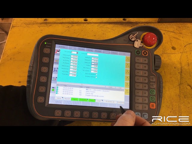 Auto Arc Welding Robot Reservation Programming