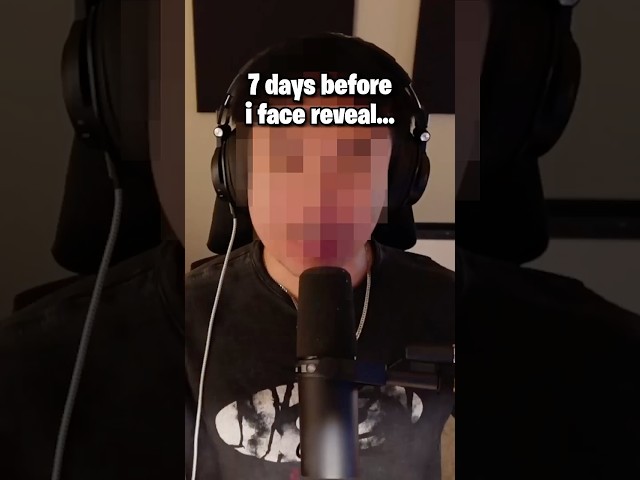 6 days before i face reveal...