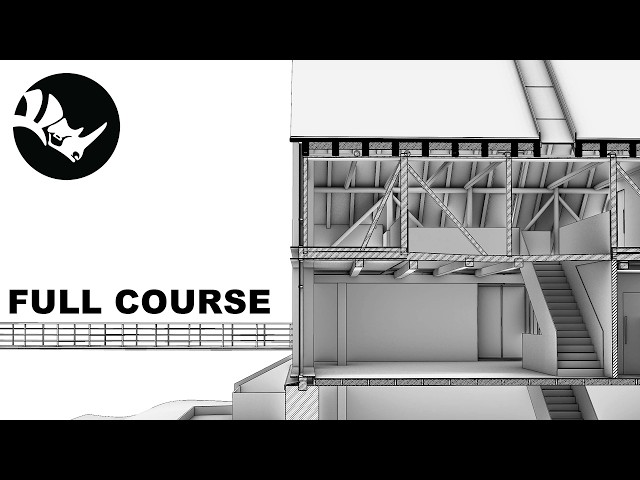 Rhino 3D For Architecture in 2026 - Full Advanced Course