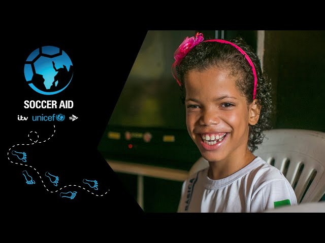 Soccer Aid for Unicef | Meet Maria Vitoria
