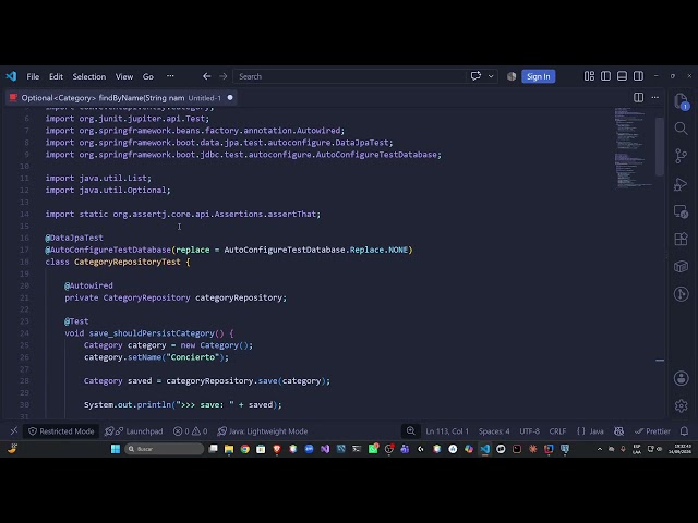 Implementing Query Methods
