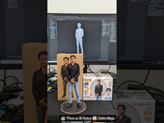 "Mera 3D Clone Ban Gaya!💀Unreal Transformation"#trend#viral#shorts#trending#ytshorts#song#love#short
