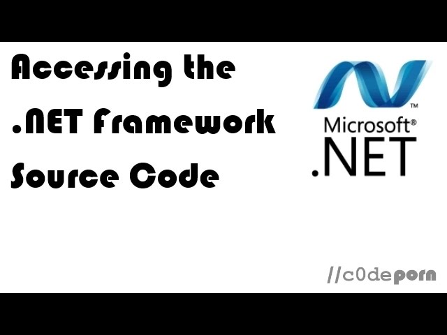 Accessing the .NET Framework Source Code
