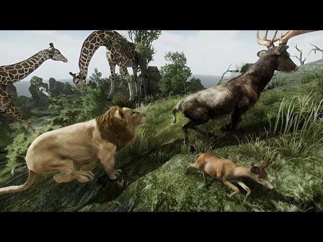 Ultimate Lion Simulator (By Yamtar Simulator Games) - Full Gameplay [4K 60FPS Max Settings]