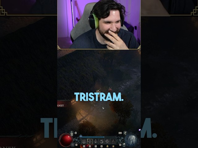 Tristram in Diablo 4! talk about a nostalgia bomb #twitch #diablo #diablo4 #diabloiv #arpg
