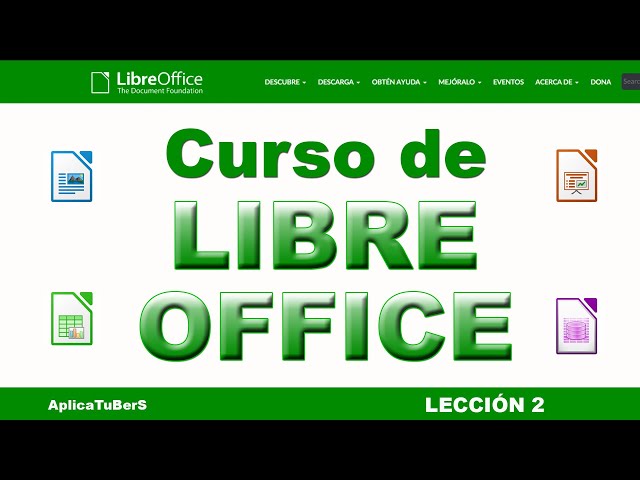 CURSO DE LIBRE OFFICE DESDE CERO LEECION 2