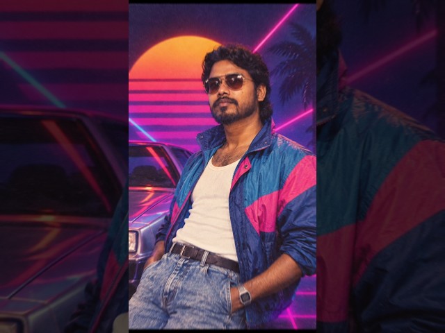 80s Photo Trend |New Instagram Trend|1980 photos with Al #chatgpt #ai #80s