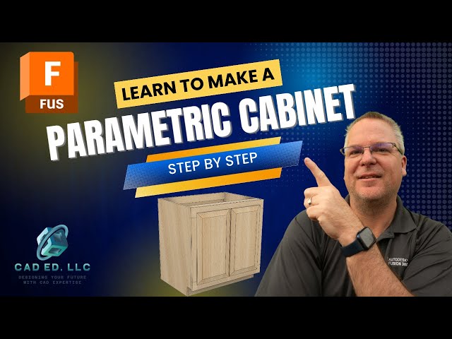 Learn to make a Parametric cabinet step-by-step in Fusion