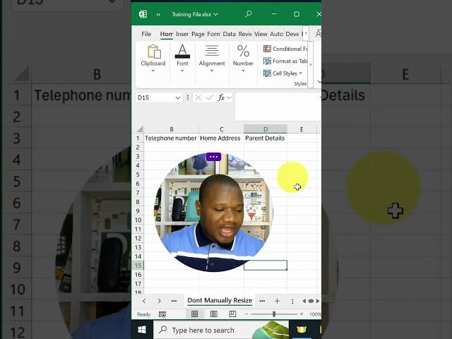 How to Auto Resize Columns in Excel #excel #excelformula #dashboard #tutorial #powerpivot