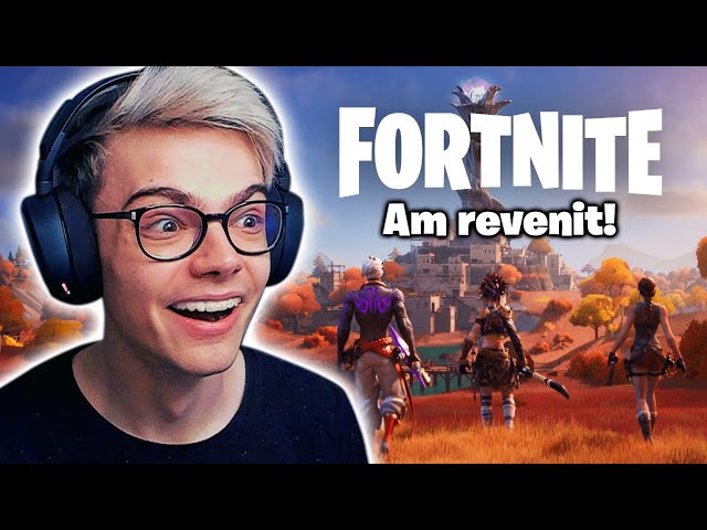 AM REVENIT PE FORTNITE