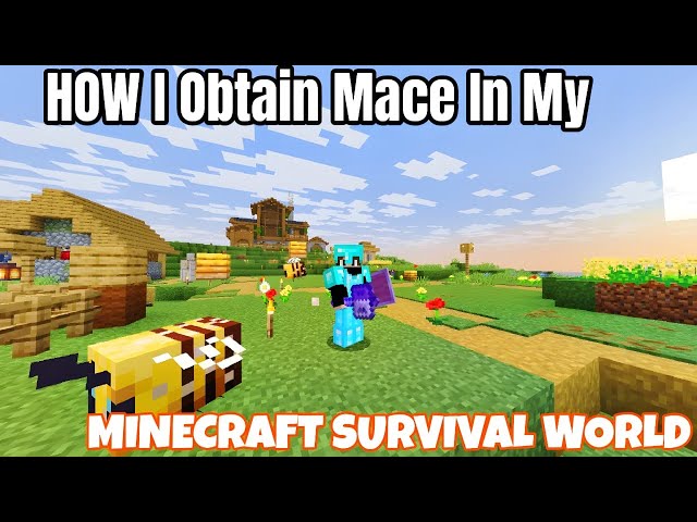 I Finally Got The MACE in Survival Ep-3 😱 | Minecraft Java