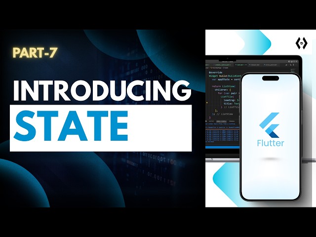 Flutter State Management Basics | StatefulWidget & setState Explained (Beginners Guide)