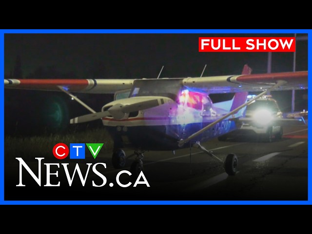 Plane makes emergency landing on rural highway | CTV Your Morning Edmonton for Sept. 16, 2026