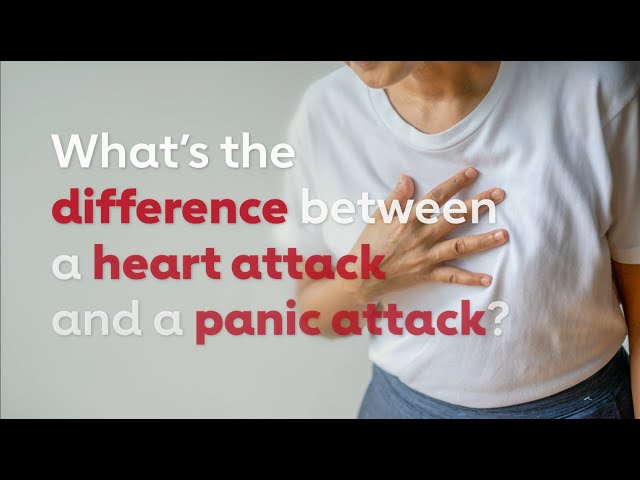 Heart attack vs panic attack: know the difference