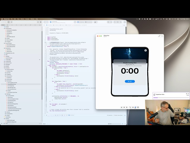 AI improving my App Design for iPhone Duo   - Your Online Unemployed Co-Worker