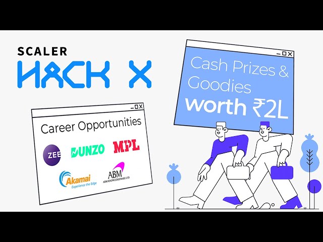 HackX by Scaler | The Ultimate Hackathon | #FindYourHack