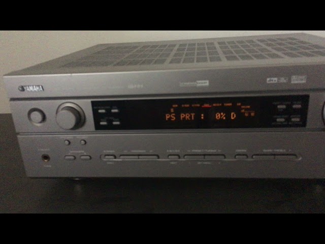 Yamaha RX-V440 Service menu entry