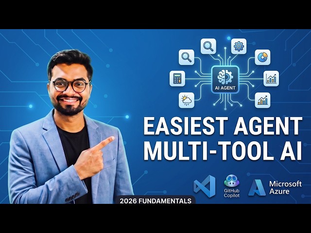 The Easiest Way to Build Multi-Tool AI Agents in .NET + Semantic Kernel | EP09