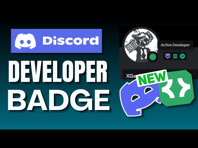 How To Get Active Developer Badge Discord