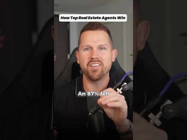 70% of Real Estate Agents Quit Their First Year (How to Be the 13% Who Make It)