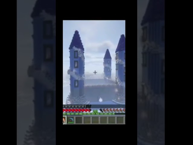 I Built a Mega Castle! #minecraft #ursamidnight #gaming #twitch