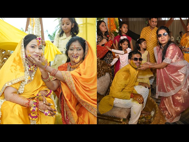 Haldi celebration vlog #swadeep