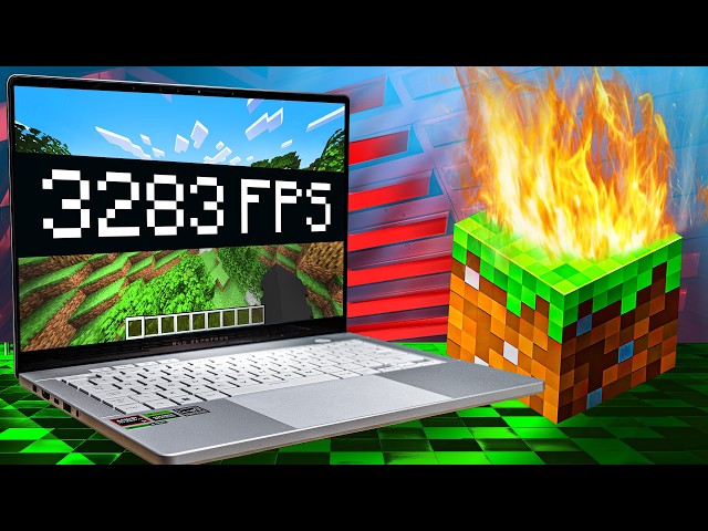I Tested The BEST Minecraft Gaming Laptop!