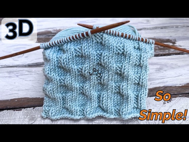 Mock Wasp Nest Knitting Pattern - So Woolly