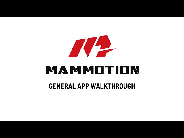 Mammotion Tutorials - General App Walkthrough