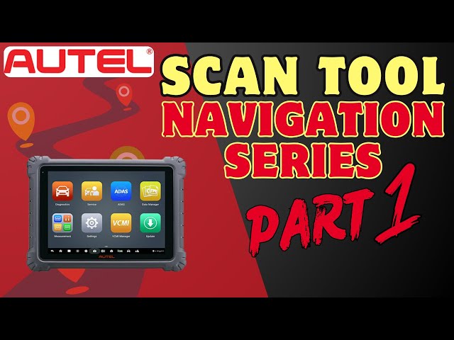 Autel Scan Tool Navigation: Part 1