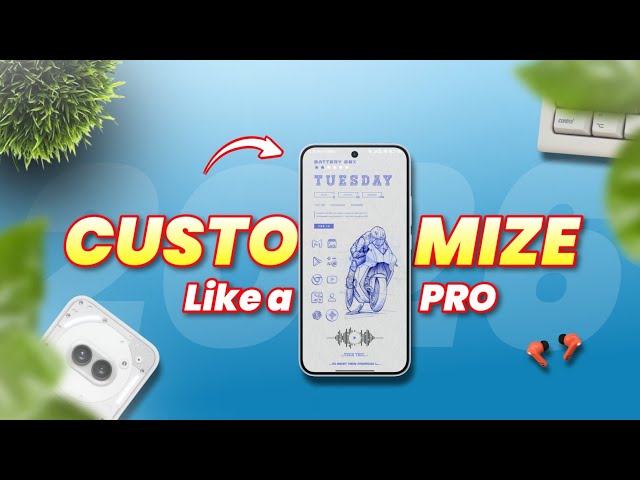 I Customised My Android Phone Like a PRO in 2026⚡ New Android Customization 2026