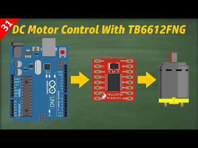 TB6612FNG Motor Driver with Arduino | Control DC Motors with PWM (Complete Tutorial)