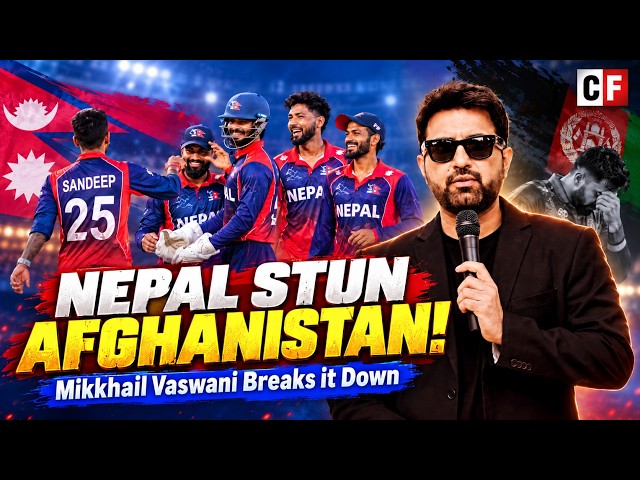 Nepal Beat Afghanistan! Lalit, Bhurtel & Rohit Star in HUGE Win | Mikkhail Vaswani on Cricfit