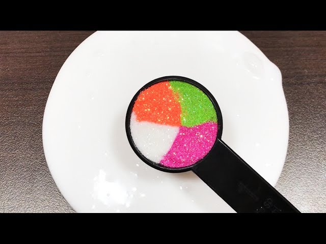 Glitter Slime Making | DIY Satisfying Slime Videos #3 | Boom Slime