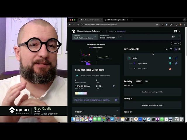 A Quick Tour of the Upsun Console   Pt  2   The Project Page