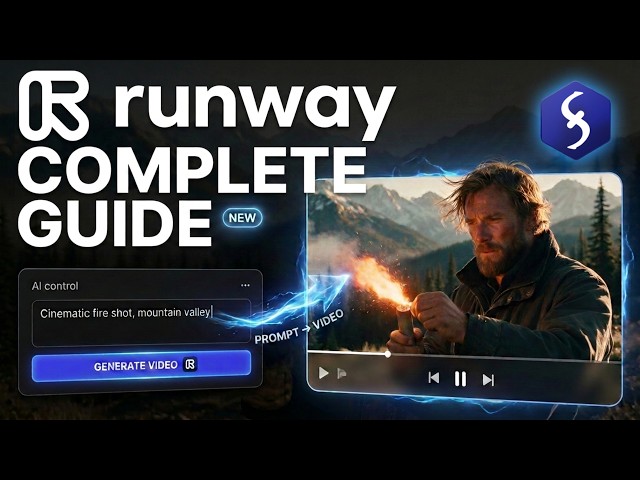 Runway AI - Tutorial for Beginners in 11 MINUTES !  [ UPDATED ]