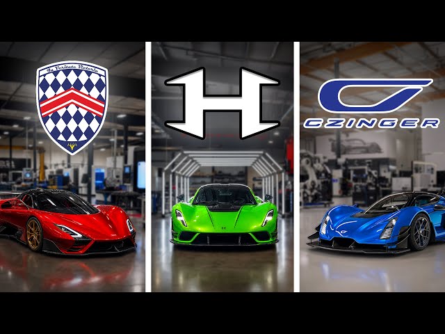 Tour Of All Three American Hyper Car Factories (Czinger, Hennessey, SSC)
