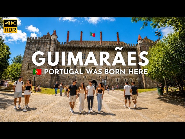 GUIMARÃES 🇵🇹 Portugal’s Birthplace | Castle, Palace & Historic Centre Walking Tour
