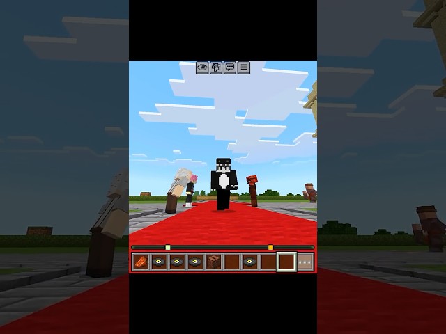 Bro Became the Main Character 😭🎵 #minecraft #minecraftshorts