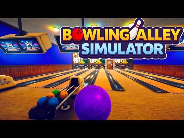 My First Bowling Alley! | Bowling Alley Simulator | Part 1
