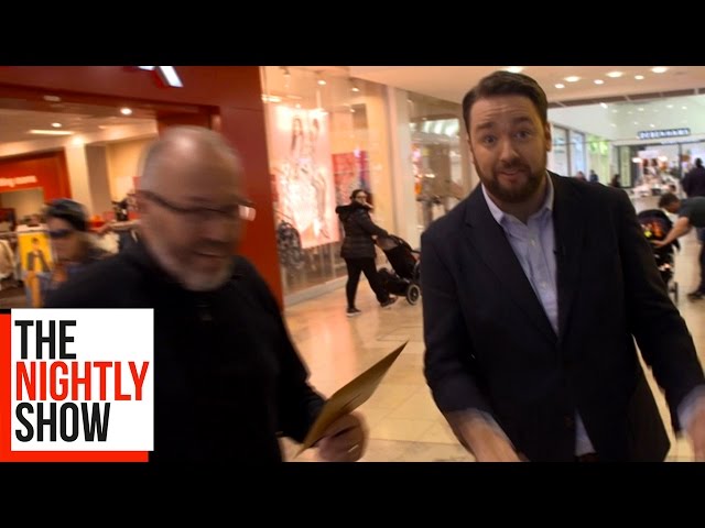 Jason Manford Pranks the Public in a Shopping Mall