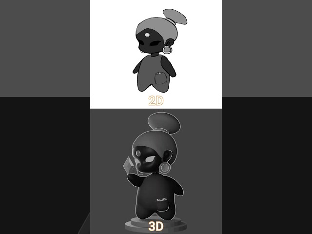 2D, 3D, Print!
