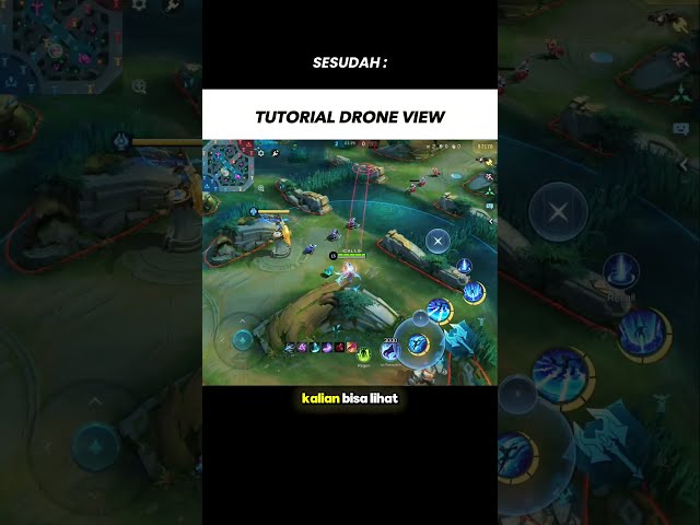 Tutorial Drone view #MLBBCreator #MLBB10TH #ALLINMLBB