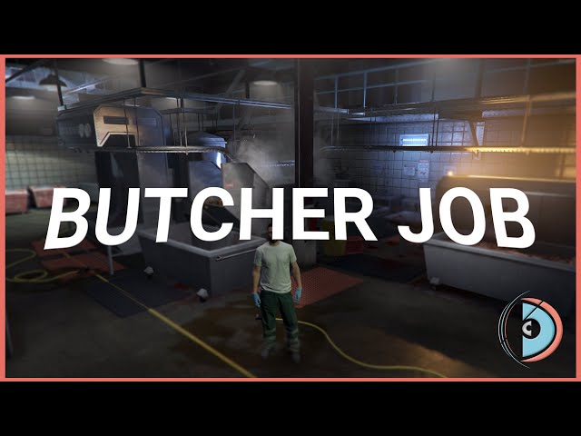 FiveM Butcher Job Script | Real Processing - [ESX] & [QBCORE] & [QBOX]