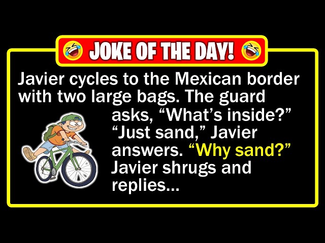 🤣 BEST JOKE OF THE DAY! - "The Smuggler" How Could Sand Fool a Border Guard Every Day?