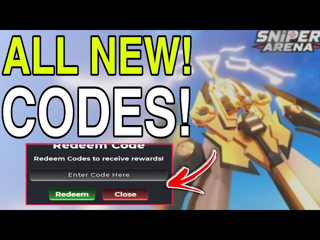 ⚠️*CODES* ✅ SNIPER ⚠️ ARENA ROBLOX CODES 2026 - CODES FOR SNIPER ARENA CODES [ROBLOX], sniper arena