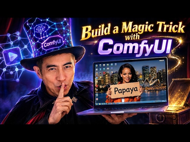 Build a Magic Trick with ComfyUI