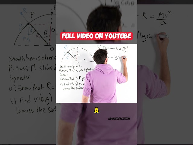 Insane Vertical Circular Motion on a Spherical Surface  Full Video on Youtube